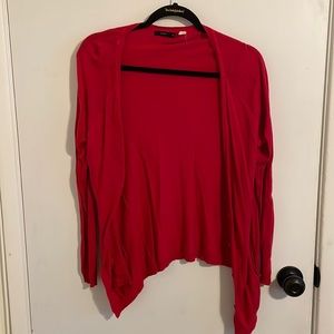 Red Lux Cardigan